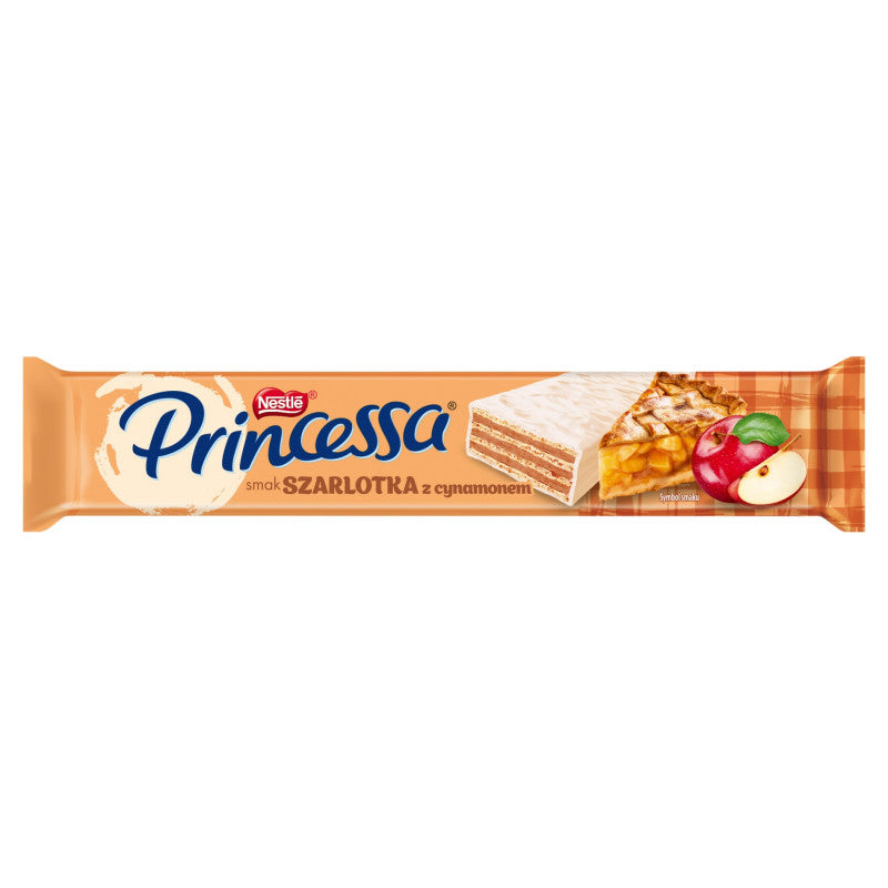 Princessa Wafel przekładany kremem o smaku szarlotki z cynamonem 40 g